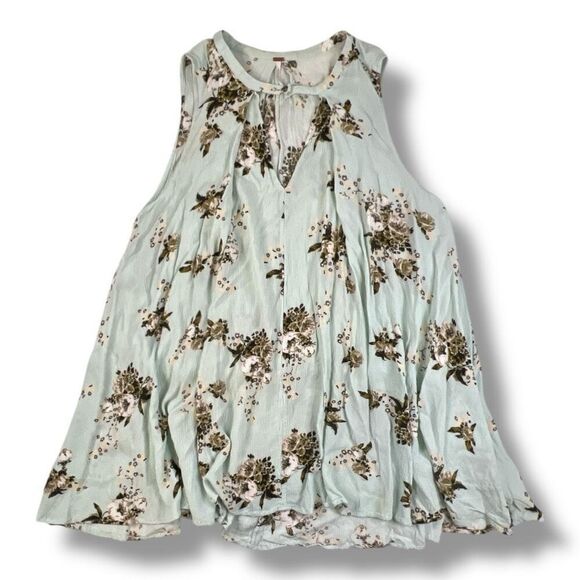 Free People Tree Swing Tree Swing Floral Tunic Size Small - Picture 2 of 7